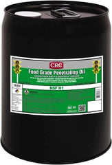 CRC - 5 Gal Pail Direct Food Contact White Oil - Clear, 32°F to 300°F, Food Grade - A1 Tooling