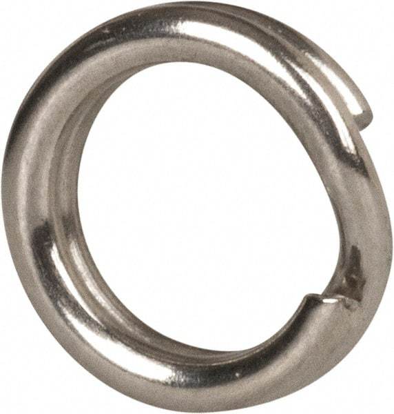 Made in USA - 0.15" ID, 0.22" OD, 0.054" Thick, Split Ring - 18-8 Stainless Steel, Natural Finish - A1 Tooling