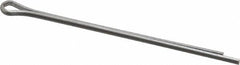 Made in USA - 1/16" Diam x 1-1/2" Long Extended Prong Cotter Pin - Grade 18-8, Uncoated, Stainless Steel - A1 Tooling