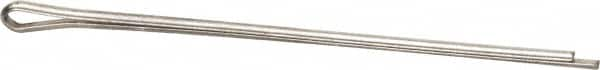 Made in USA - 1/16" Diam x 2" Long Extended Prong Cotter Pin - Grade 18-8, Uncoated, Stainless Steel - A1 Tooling