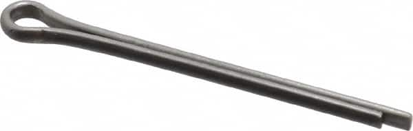 Made in USA - 3/32" Diam x 1-1/4" Long Extended Prong Cotter Pin - Grade 18-8, Uncoated, Stainless Steel - A1 Tooling