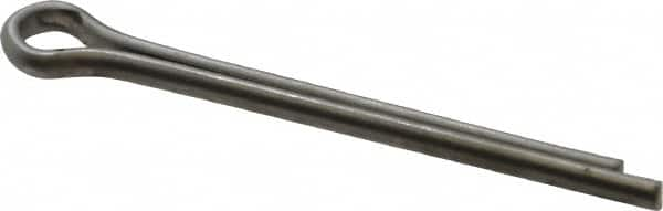 Made in USA - 1/8" Diam x 1-1/2" Long Extended Prong Cotter Pin - Grade 18-8, Uncoated, Stainless Steel - A1 Tooling