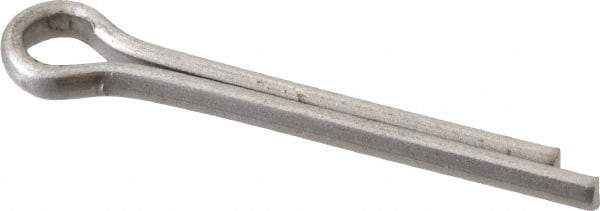 Made in USA - 5/32" Diam x 1-1/4" Long Extended Prong Cotter Pin - Grade 18-8, Uncoated, Stainless Steel - A1 Tooling