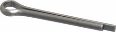 Made in USA - 3/16" Diam x 1-1/2" Long Extended Prong Cotter Pin - Grade 18-8, Uncoated, Stainless Steel - A1 Tooling