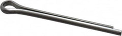 Made in USA - 3/16" Diam x 2" Long Extended Prong Cotter Pin - Grade 18-8, Uncoated, Stainless Steel - A1 Tooling