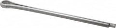 Made in USA - 3/16" Diam x 3" Long Extended Prong Cotter Pin - Grade 18-8, Uncoated, Stainless Steel - A1 Tooling