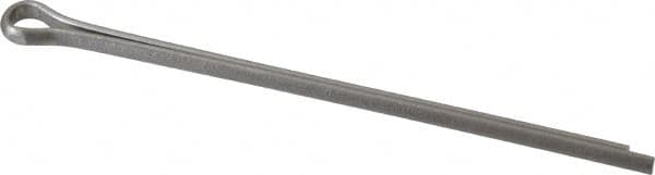 Made in USA - 3/16" Diam x 4" Long Extended Prong Cotter Pin - Grade 18-8, Uncoated, Stainless Steel - A1 Tooling