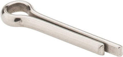 Made in USA - 1/4" Diam x 1-1/4" Long Extended Prong Cotter Pin - Grade 18-8, Uncoated, Stainless Steel - A1 Tooling