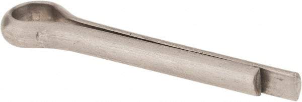 Made in USA - 1/4" Diam x 1-1/2" Long Extended Prong Cotter Pin - Grade 18-8, Uncoated, Stainless Steel - A1 Tooling