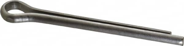 Made in USA - 1/4" Diam x 2-1/2" Long Extended Prong Cotter Pin - Grade 18-8, Uncoated, Stainless Steel - A1 Tooling