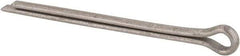 Made in USA - 1/4" Diam x 4" Long Extended Prong Cotter Pin - Grade 18-8, Uncoated, Stainless Steel - A1 Tooling