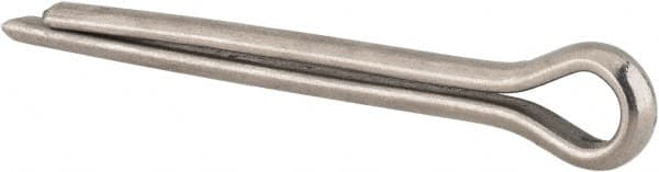 Made in USA - 5/16" Diam x 3" Long Extended Prong Cotter Pin - Grade 18-8, Uncoated, Stainless Steel - A1 Tooling