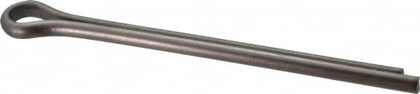 Made in USA - 3/8" Diam x 5" Long Extended Prong Cotter Pin - Grade 18-8, Uncoated, Stainless Steel - A1 Tooling