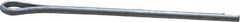 Made in USA - 1/16" Diam x 1-1/4" Long Extended Prong Cotter Pin - Grade 2, Zinc-Plated, Steel - A1 Tooling