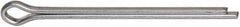 Made in USA - 1/8" Diam x 2" Long Extended Prong Cotter Pin - Grade 2, Zinc-Plated, Steel - A1 Tooling