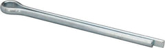 Made in USA - 3/8" Diam x 5" Long Extended Prong Cotter Pin - Grade 2, Zinc-Plated, Steel - A1 Tooling