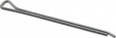 Made in USA - 1/8" Diam x 2" Long Hammerlock Cotter Pin - Grade 2, Zinc-Plated, Steel - A1 Tooling