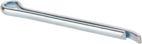 Made in USA - 5/32" Diam x 2" Long Hammerlock Cotter Pin - Grade 2, Zinc-Plated, Steel - A1 Tooling