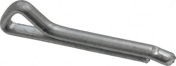 Made in USA - 3/16" Diam x 1-1/4" Long Hammerlock Cotter Pin - Grade 2, Zinc-Plated, Steel - A1 Tooling