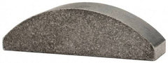 Made in USA - #1622-1 Standard Woodruff Key - 2-3/4" Long x 1/2" Wide, Steel - A1 Tooling