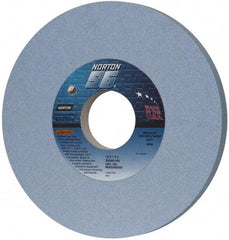 Norton - 12" Diam x 3" Hole x 1" Thick, I Hardness, 60 Grit Surface Grinding Wheel - Ceramic, Type 1, Medium Grade, 2,070 Max RPM, Vitrified Bond, No Recess - A1 Tooling