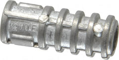 Powers Fasteners - 1/2" Diam, 1/2" Drill, Lag Shield Concrete Anchor - Zamac Alloy, Zinc-Plated Finish, Flat Head - A1 Tooling