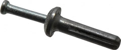 Powers Fasteners - 3/16" Diam, 3/16" Drill, 7/8" OAL, 1-1/8" Min Embedment Hammer Drive Concrete Anchor - Steel (Drive Pin)/Zamac Alloy (Body), Zinc-Plated Finish, Mushroom Head - A1 Tooling