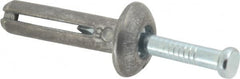 Powers Fasteners - 1/4" Diam, 1/4" Drill, 1" OAL, 1-7/8" Min Embedment Hammer Drive Concrete Anchor - Steel (Drive Pin)/Zamac Alloy (Body), Zinc-Plated Finish, Mushroom Head - A1 Tooling