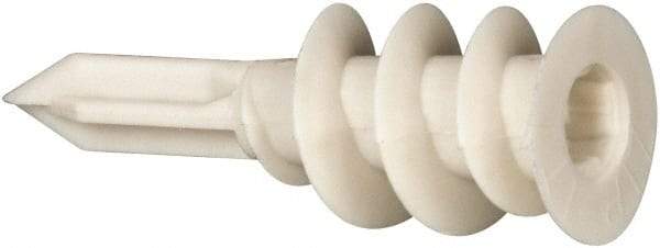 Powers Fasteners - 9/16" Diam, 1-11/16" Long, 3/8 to 1" Thick, Self Drilling Drywall & Hollow Wall Anchor - Nylon, Use in Wallboard - A1 Tooling