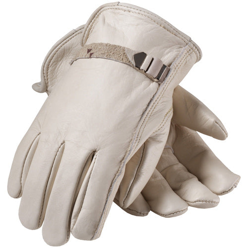 ‎68-158/S Leather Drivers Gloves - Top Grain Cowhide Drivers - Superior Quality - Straight Thumb - Pull Strap