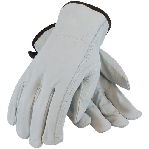 ‎68-163/M Leather Drivers Gloves - Top Grain Cowhide Leather Drivers - Regular Grade - Keystone Thumb