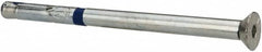 Powers Fasteners - 3/8" Diam, 3/8" Drill, 6" OAL, 1-3/4" Min Embedment Sleeve Concrete Anchor - Grade 5 Steel, Zinc-Plated Finish, Flat Head, Hex Drive - A1 Tooling