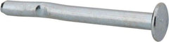 Powers Fasteners - 3/16" Diam, 3/16" Drill, 2" OAL, 1-1/4" Min Embedment Split-Drive Concrete Anchor - Grade 8.2 Steel, Zinc-Plated Finish, Mushroom Head - A1 Tooling