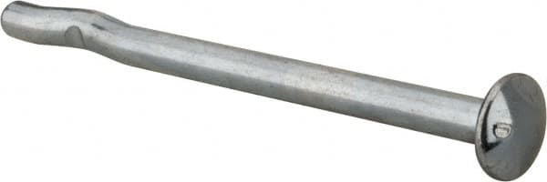 Powers Fasteners - 3/16" Diam, 3/16" Drill, 3" OAL, 1-1/4" Min Embedment Split-Drive Concrete Anchor - Grade 8.2 Steel, Zinc-Plated Finish, Mushroom Head - A1 Tooling