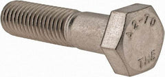 Value Collection - M12x1.75mm Metric Coarse, 50mm Length Under Head Hex Head Cap Screw - Partially Threaded, Grade 18-8 & Austenitic A2 Stainless Steel, 19mm Hex - A1 Tooling