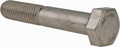 Value Collection - M12x1.75mm Metric Coarse, 70mm Length Under Head Hex Head Cap Screw - Partially Threaded, Grade 18-8 & Austenitic A2 Stainless Steel, 19mm Hex - A1 Tooling