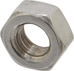 Value Collection - M8x1.25 Stainless Steel Right Hand Hex Nut - 13mm Across Flats, 6.5mm High, Uncoated - A1 Tooling