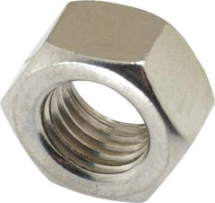 Value Collection - M16x2.00 Stainless Steel Right Hand Hex Nut - 24mm Across Flats, 13mm High, Uncoated - A1 Tooling