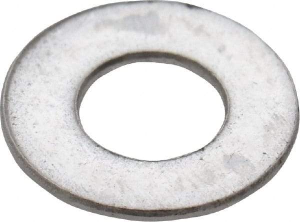 Value Collection - M3 Screw, Grade 18-8 Stainless Steel Standard Flat Washer - 3.2mm ID x 7mm OD, 0.5mm Thick - A1 Tooling