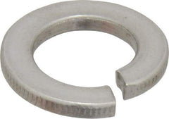 Value Collection - M12, 10.2mm ID, 2.5mm Thick Split Lock Washer - 18-8 Austenitic Grade A2 Stainless Steel, 12.2mm Min ID, 12.7mm Max ID, 21.1mm Max OD - A1 Tooling