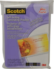 3M - Business Card and ID Protector Plastic Pouch - 3-7/8 Inch Wide x 2-7/16 Inch High - A1 Tooling