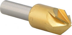 M.A. Ford - 5/8" Head Diam, 3/8" Shank Diam, 6 Flute 82° High Speed Steel Countersink - A1 Tooling