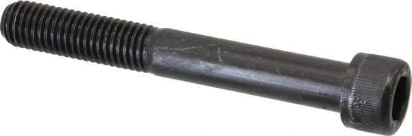 Value Collection - M12x1.75 Metric Coarse Hex Socket Drive, Socket Cap Screw - Grade 12.9 Alloy Steel, Black Oxide Finish, Partially Threaded, 90mm Length Under Head - A1 Tooling