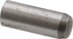 Value Collection - 5mm Diam x 14mm Pin Length Grade 8 Alloy Steel Precision Dowel Pin - Bright Finish, 1 Rounded End - A1 Tooling