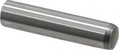 Value Collection - 5mm Diam x 22mm Pin Length Grade 8 Alloy Steel Precision Dowel Pin - Bright Finish, 1 Rounded End - A1 Tooling