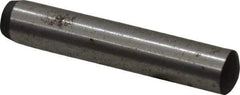 Value Collection - 5mm Diam x 28mm Pin Length Grade 8 Alloy Steel Precision Dowel Pin - Bright Finish, 1 Rounded End - A1 Tooling