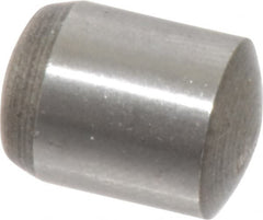 Value Collection - 10mm Diam x 14mm Pin Length Grade 8 Alloy Steel Precision Dowel Pin - Bright Finish, 1 Rounded End - A1 Tooling