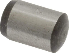 Value Collection - 10mm Diam x 16mm Pin Length Grade 8 Alloy Steel Precision Dowel Pin - Bright Finish, 1 Rounded End - A1 Tooling