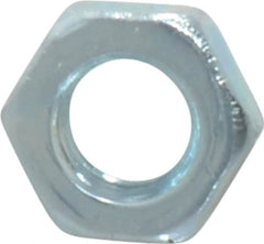 Value Collection - M6x1.00 Steel Right Hand Hex Jam Nut - 10mm Across Flats, 3.2mm High, Zinc-Plated Finish - A1 Tooling