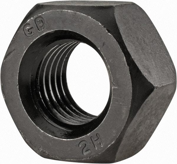 Value Collection - M24x3.00 Steel Right Hand Heavy Hex Nut - 45.2mm Across Flats, 24mm High, Uncoated - A1 Tooling